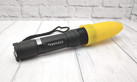 Рассеиватель для фонарей Convoy M1 и M2 и др. (желтый)