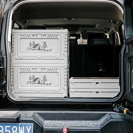 Складной контейнер Naturehike 25л+5л, светло-серый CNH22SN019