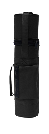 Чехол для баллона ВД 4,7 литра с крышкой и карманом 16х16х64 см. Черный