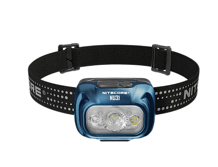 Налобный фонарь NITECORE NU31 Синий 550люмен 1800mAh