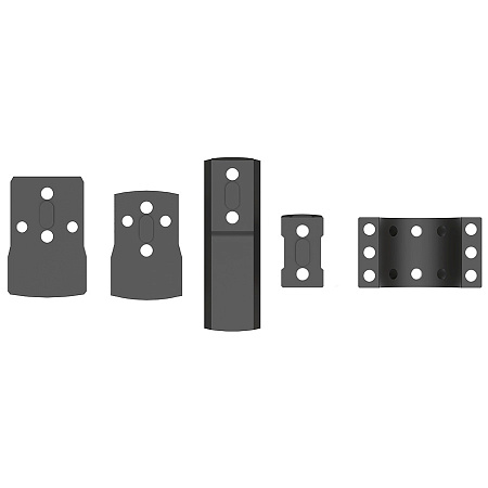 Комплект адаптеров Vector Optics X-ACCU для установки коллиматорных прицелов на кронштейны с кольцами 30 мм (XASR-A02)