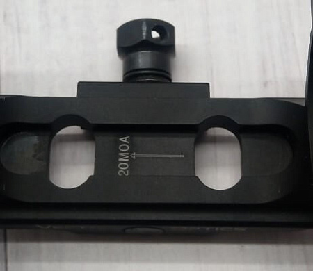 Кронштейн VO 30 мм (Weaver 20 мм) 20МОА