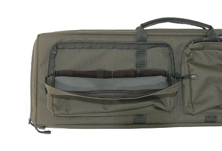 Кейс Vektor А-7-1 зелёный с отделениями под магазины