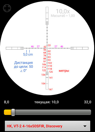 Оптический прицел Discovery HI 8-32X50 SFIR