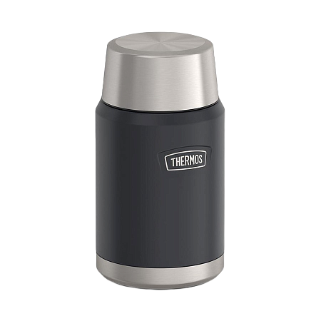 Термос для еды, с ложкой 0,71 л THERMOS IS-301, черный