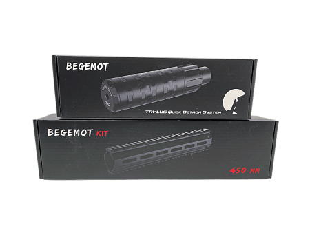 Кит BEGEMOT (БЕГЕМОТ) цевье с Weaver 6,35-7,62 (450) в сборе для Леший 2