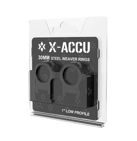 Кольца Vector Optics 30мм стальные Н-10 weaver