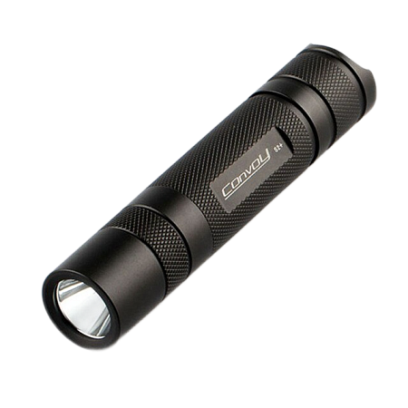 Фонарь Convoy S2+ black (XPL HI U6-3A) Biscotti