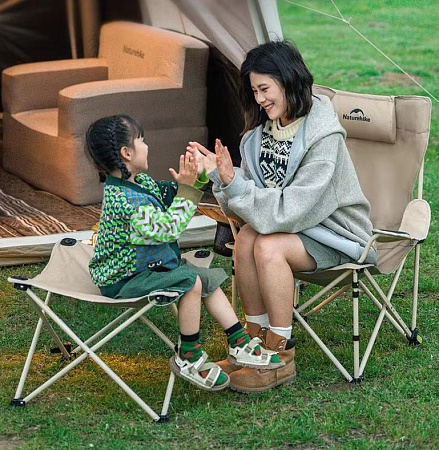 Регулируемый стул и стол для отдыха Naturehike, черный CNK2350JJ011