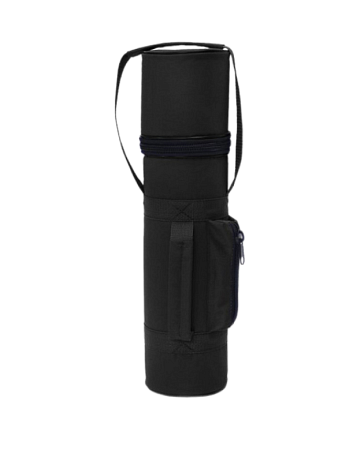 Чехол для баллона ВД 4,7 литра с крышкой и карманом 16х16х64 см. Черный