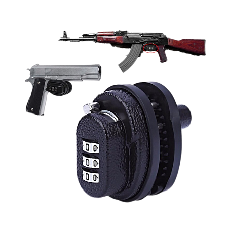 Замок на спусковой крючок оружия, Универсальный, Кодовый