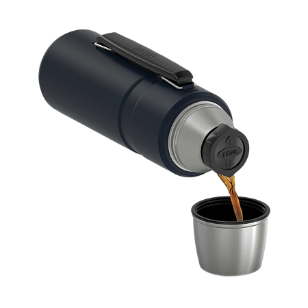 Термос для напитков 1,2 л THERMOS SK-2010, темно-синий KING