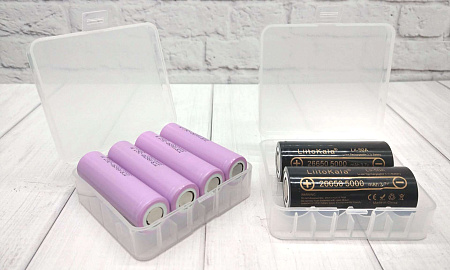 Бокс для аккумуляторов 18650/26650