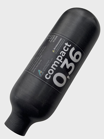 Колба высокого давления ALSAFE 0.36 л (compact) для Леший 2 металлокомпозитная