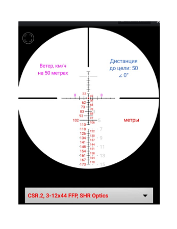 Прицел SibHunter 6-24x44 SFIR FFP