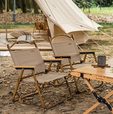 Стул складной Naturehike, бежевый NH19Y002-D