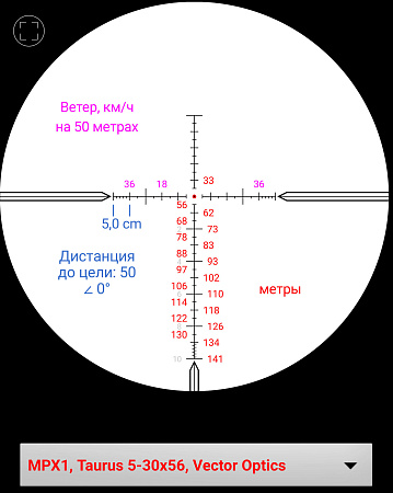 Прицел Vector Optics Taurus 4-24x50 FFP