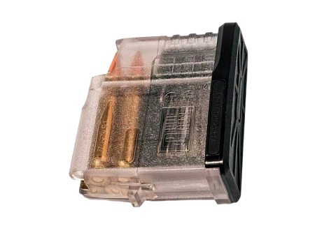 Магазин Pufgun на Сайга-308, 5 патронов, прозрачный