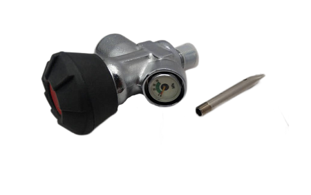 Вентиль ALSAFE с манометром