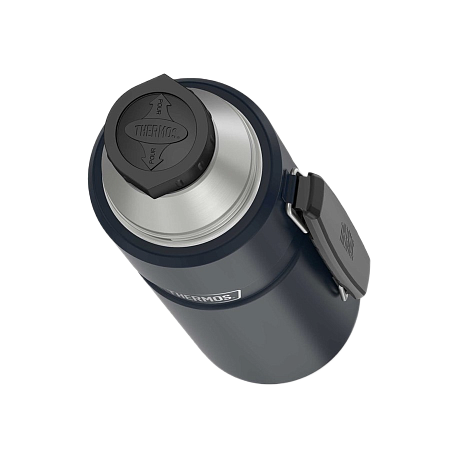 Термос для напитков 1,2 л THERMOS SK-2010, темно-синий KING