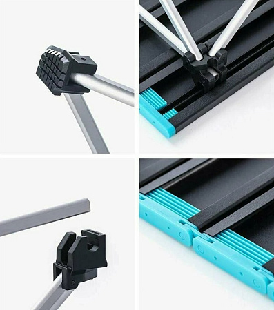 Стол раскладной Naturehike, алюминий, S черный NH19Z008-Z