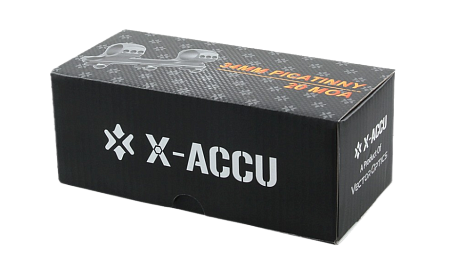 Кронштейн Vector Optics X-Accu 34 мм Medium(Weaver 20 мм) 20МОА в Новосибирске