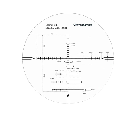Прицел Vector Optics Marksman 6-24x50 FFP