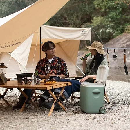 Туристический холодильник Naturehike 38 л, зеленый NH20SJ021