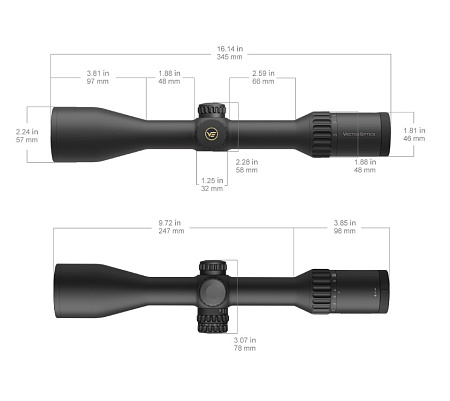 Прицел Vector Optics Continental X8 2-16x50 SFP (SCOM-45)